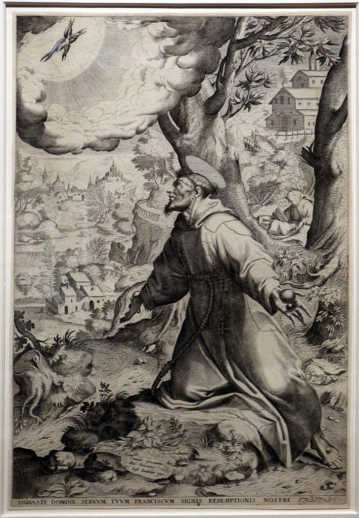 San Francesco riceve le stigmate - Haarlem, Teylers Museum